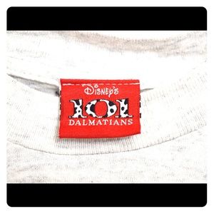GENTLY USED 101 DALMATIANS BOXY FIT CROP TOP